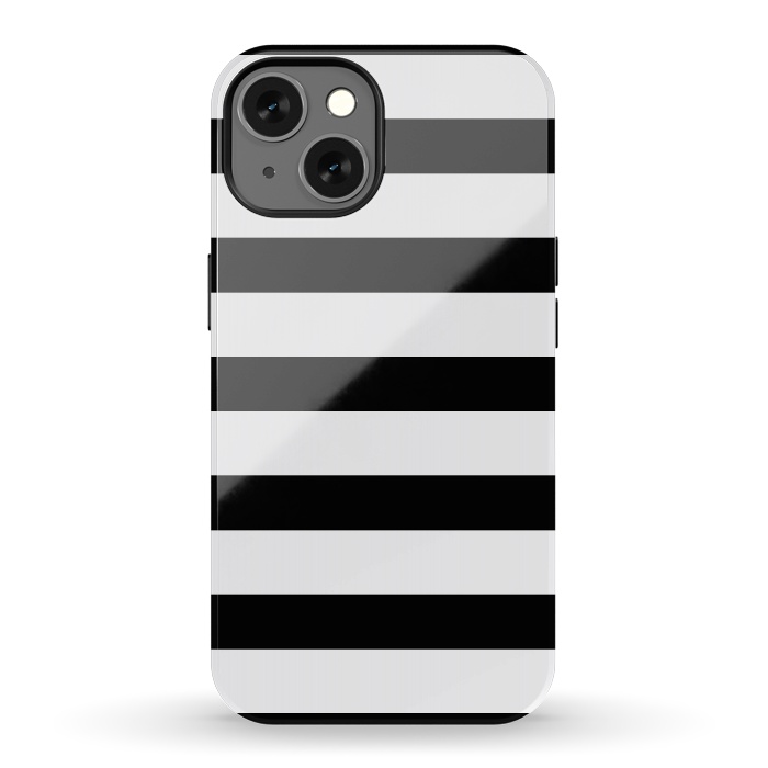 iPhone 13 StrongFit black & white by Vincent Patrick Trinidad