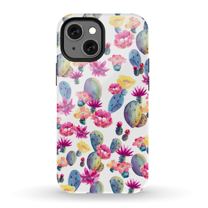 iPhone 13 mini StrongFit Succulent Garden by gingerlique