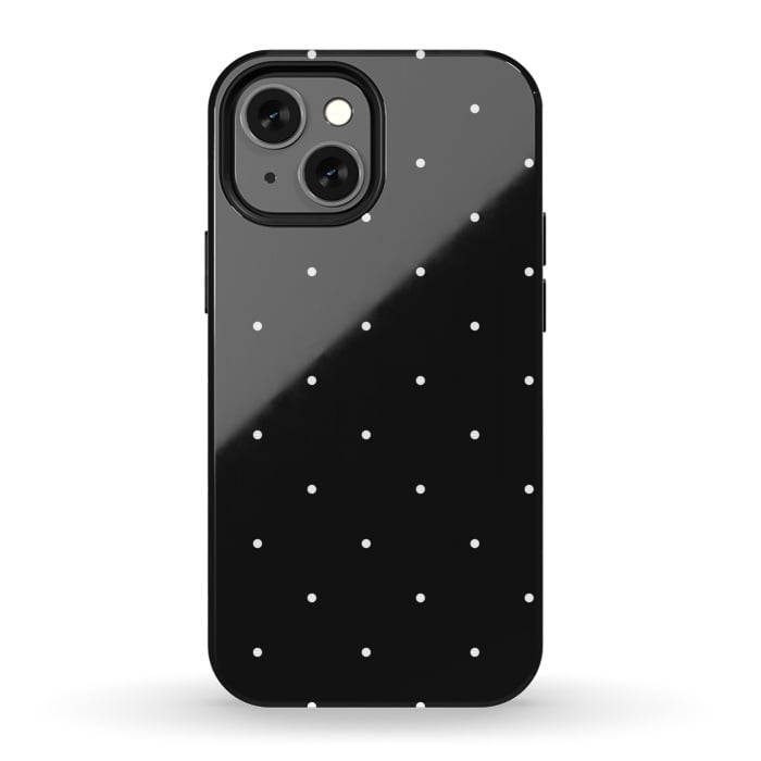 iPhone 13 mini StrongFit small dots by Vincent Patrick Trinidad