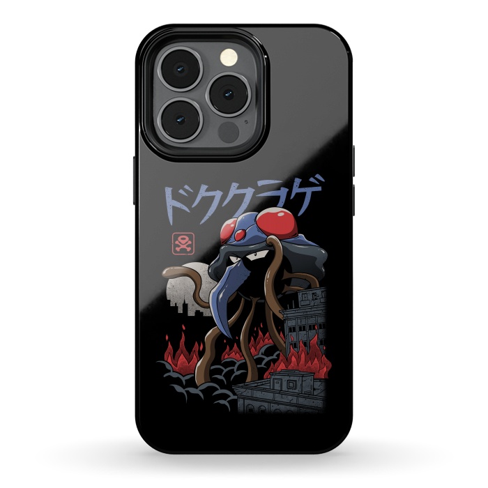 iPhone 13 pro StrongFit Poison Kaiju by Vincent Patrick Trinidad