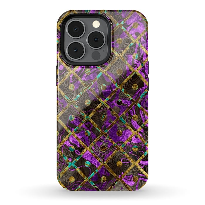 iPhone 13 pro StrongFit Pattern LXXX V by Art Design Works