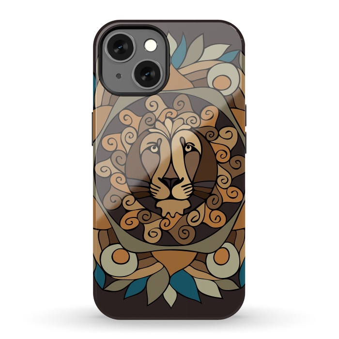 iPhone 13 StrongFit MandaLion by Majoih