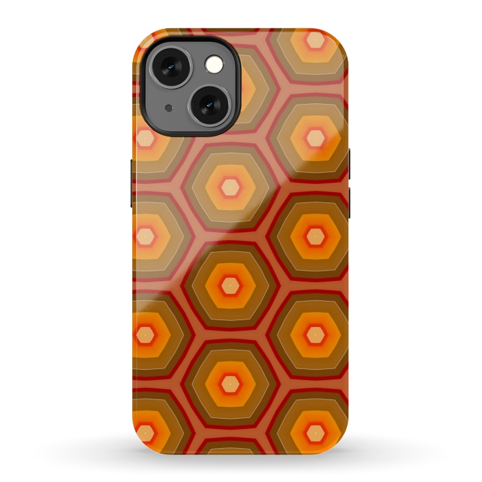 iPhone 13 StrongFit honey pattern by MALLIKA