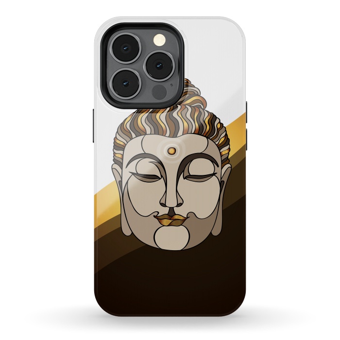 iPhone 13 pro StrongFit Buddha by Majoih