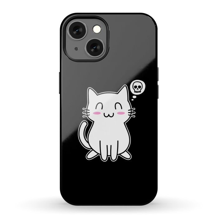 iPhone 13 StrongFit My Lovely Kitty by Mitxel Gonzalez
