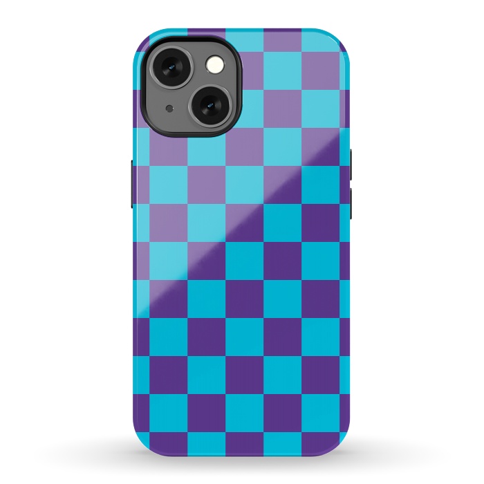 iPhone 13 StrongFit Checkered Pattern III by Art Design Works