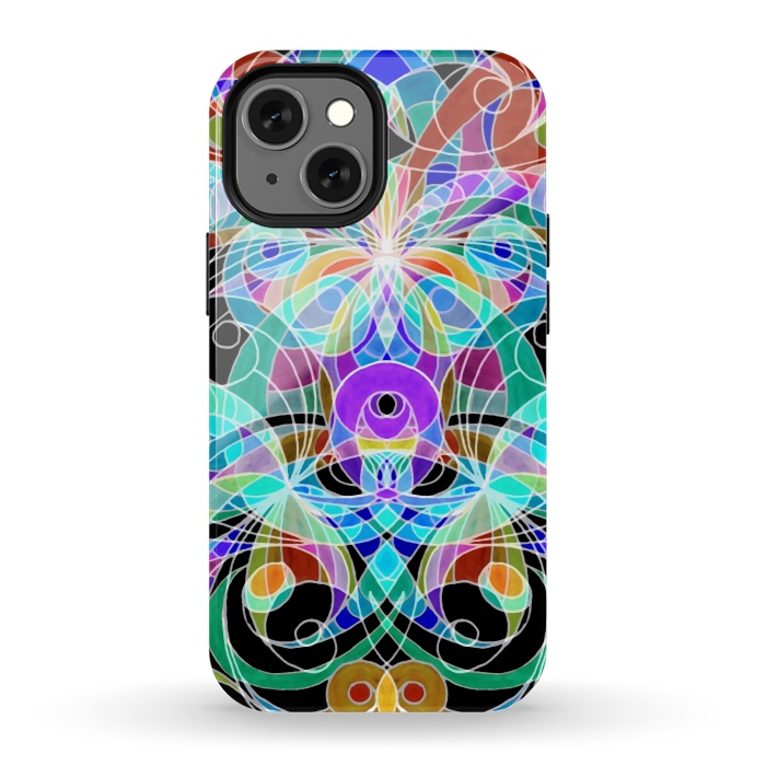 iPhone 13 mini StrongFit Ethnic Style G11 by Medusa GraphicArt