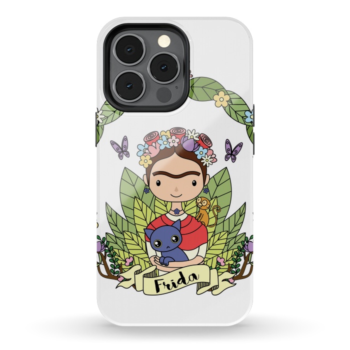 iPhone 13 pro StrongFit Frida by Laura Nagel