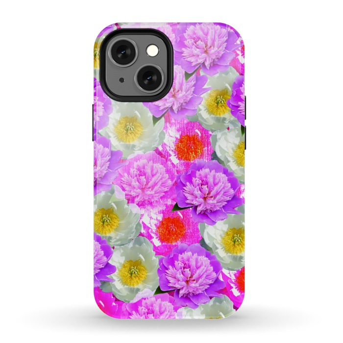 iPhone 13 mini StrongFit Old Rose by Rossy Villarreal