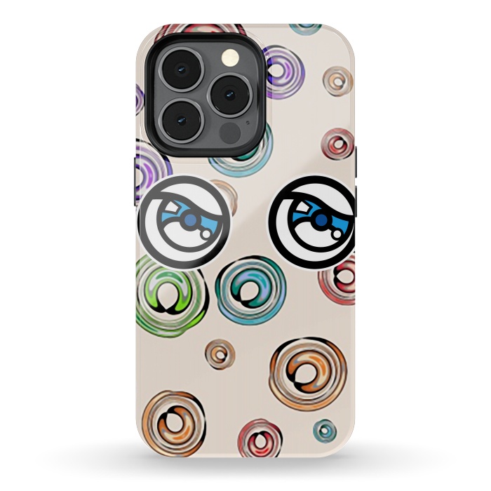 iPhone 13 pro StrongFit I LOVE CIRCLES by Michael Cheung