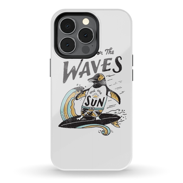 iPhone 13 pro StrongFit The Waves by Tatak Waskitho