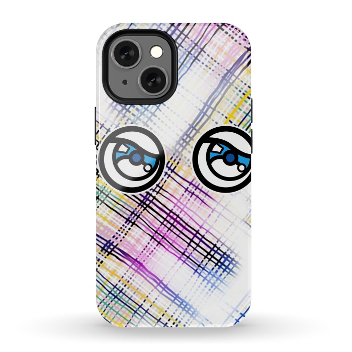 iPhone 13 mini StrongFit Modern Tartans 2 by Michael Cheung