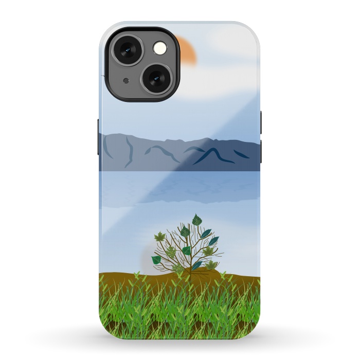 iPhone 13 StrongFit Morning Glory by Creativeaxle