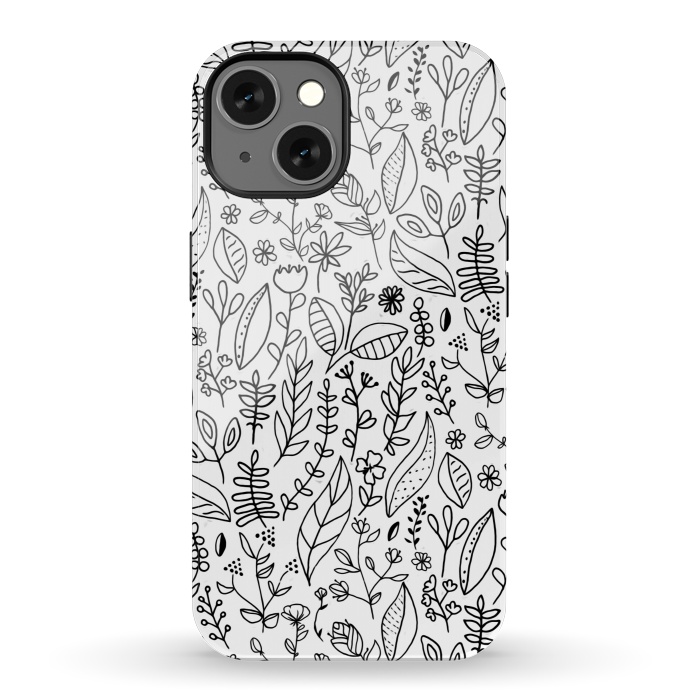 iPhone 13 StrongFit Nature Doodle  by Tigatiga