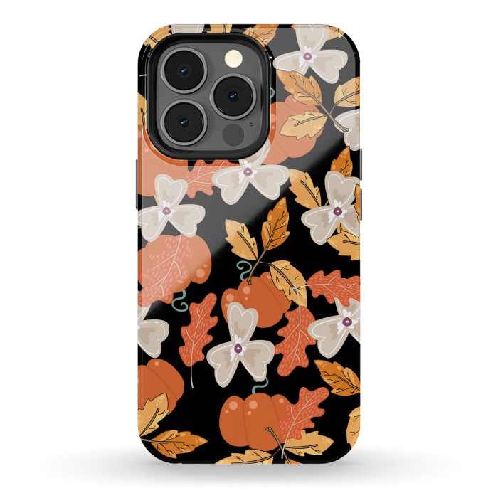 iPhone 13 pro StrongFit Pumpkin and Spice by Allgirls Studio