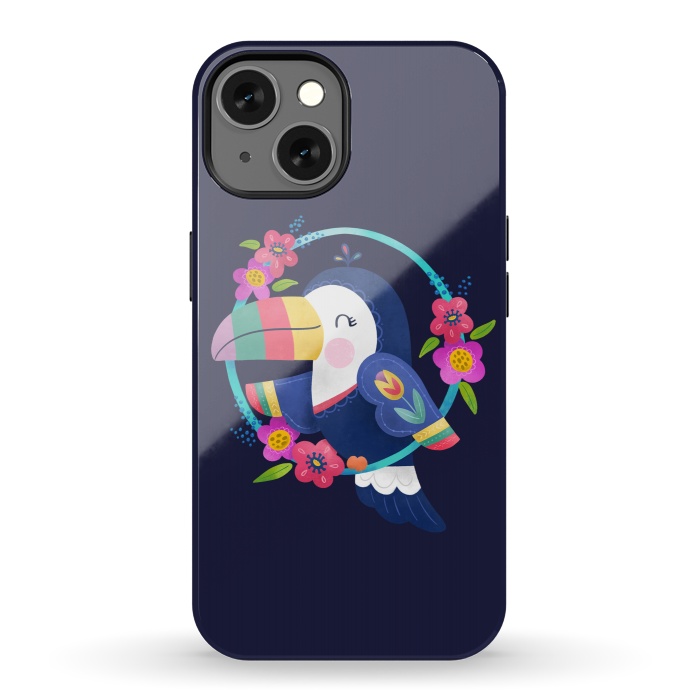iPhone 13 StrongFit Tropical Toucan by Noonday Design