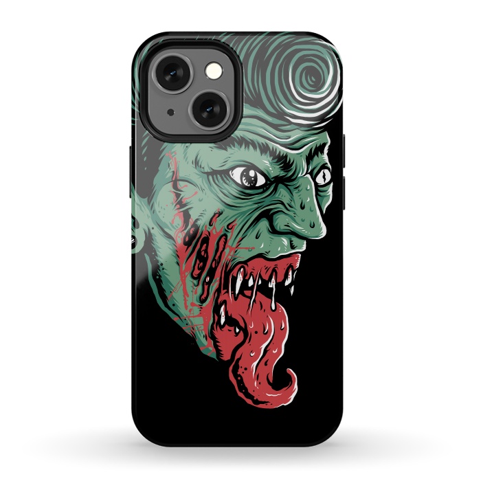 iPhone 13 mini StrongFit Zombie by Afif Quilimo