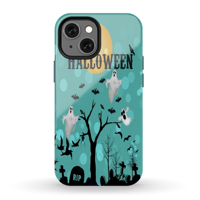 iPhone 13 mini StrongFit Halloween by IK Art