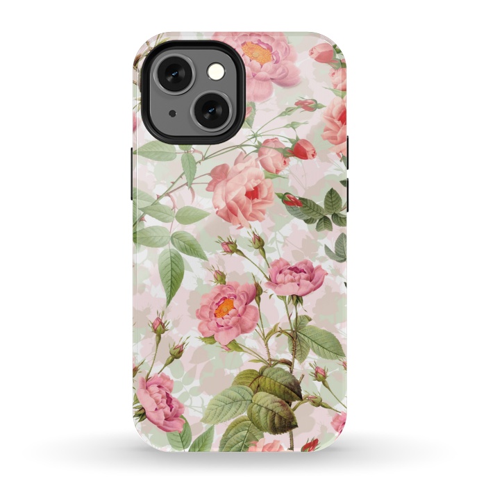 iPhone 13 mini StrongFit Cute Vintage Roses by  Utart