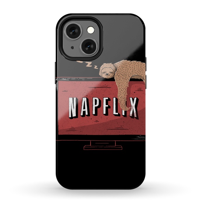 iPhone 13 mini StrongFit Napflix by eduely
