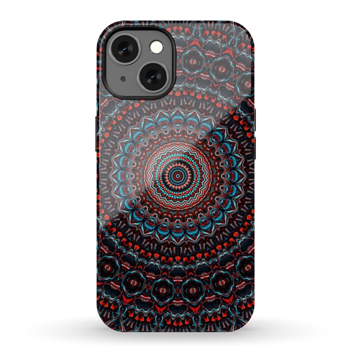 iPhone 13 StrongFit Abstract Mandala by Art Design Works