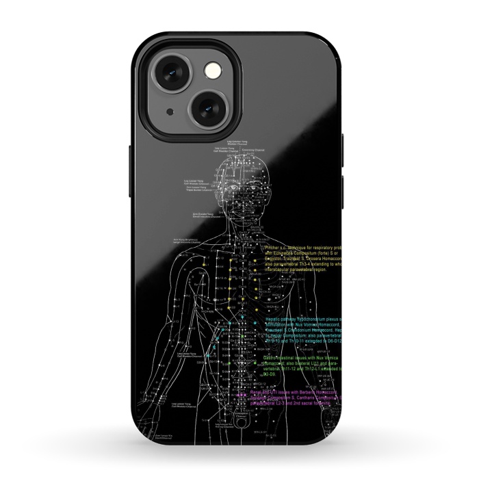 iPhone 13 mini StrongFit Acupuncture points 2 by Max LeTamis