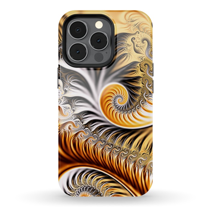 iPhone 13 pro StrongFit Fractal Art XIV by Art Design Works