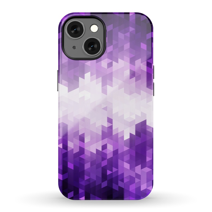 iPhone 13 StrongFit Ultra Violet Pattern I by Art Design Works