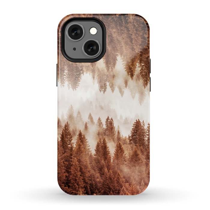 iPhone 13 mini StrongFit Abstract Forest I by Art Design Works
