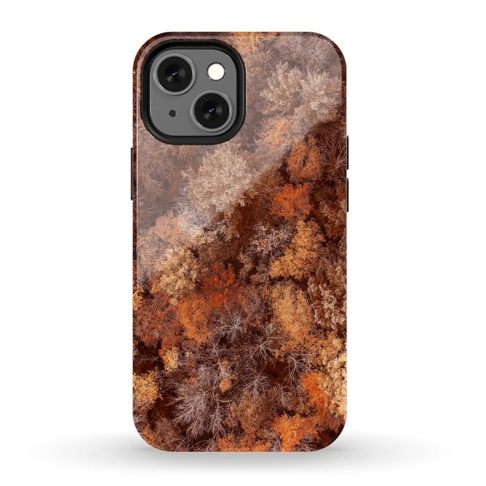 iPhone 13 mini StrongFit Abstract Forest II by Art Design Works