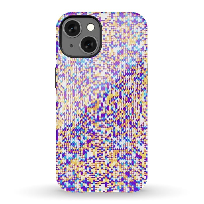 iPhone 13 StrongFit  Colorful Pattern II by Art Design Works