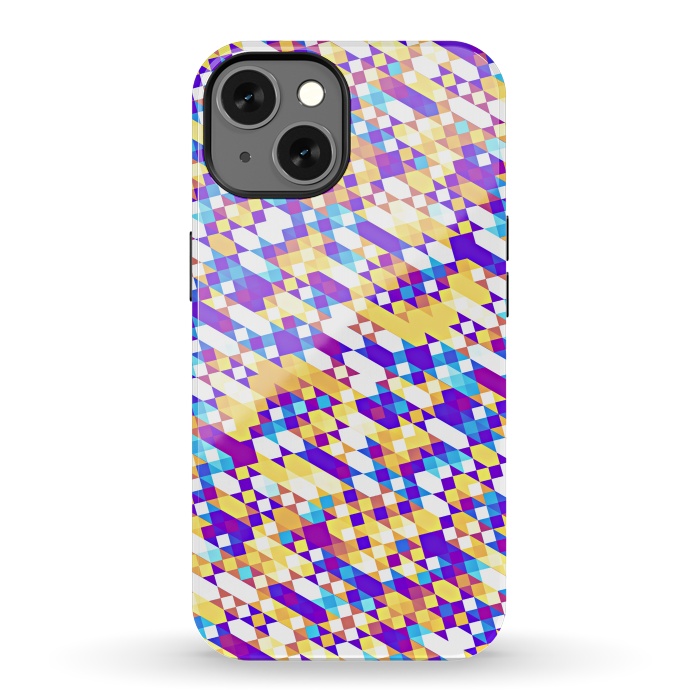 iPhone 13 StrongFit Colorful Pattern IV by Art Design Works