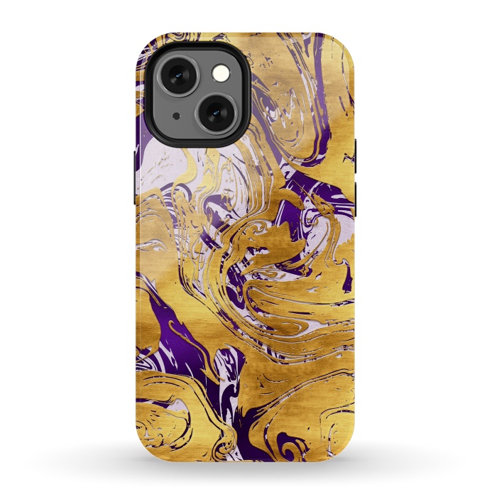 iPhone 13 mini StrongFit Abstract Marble Design by Art Design Works
