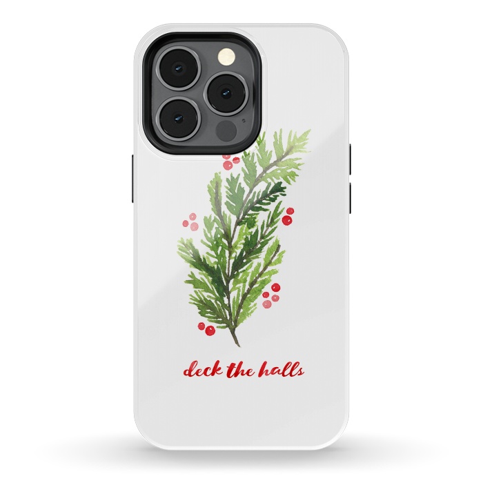 iPhone 13 pro StrongFit Deck the Halls by Noonday Design