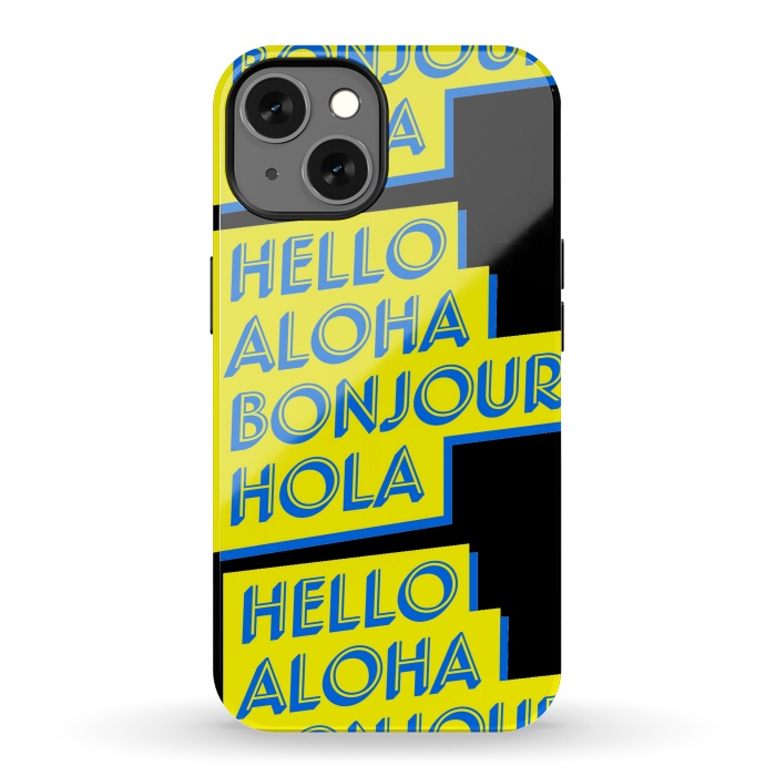 iPhone 13 StrongFit hello aloha by MALLIKA
