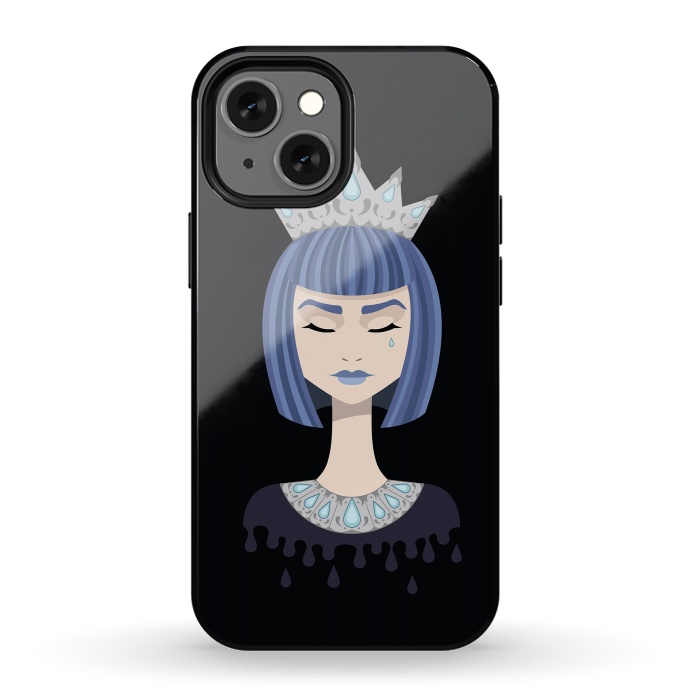 iPhone 13 mini StrongFit Queen of sorrow by Laura Nagel