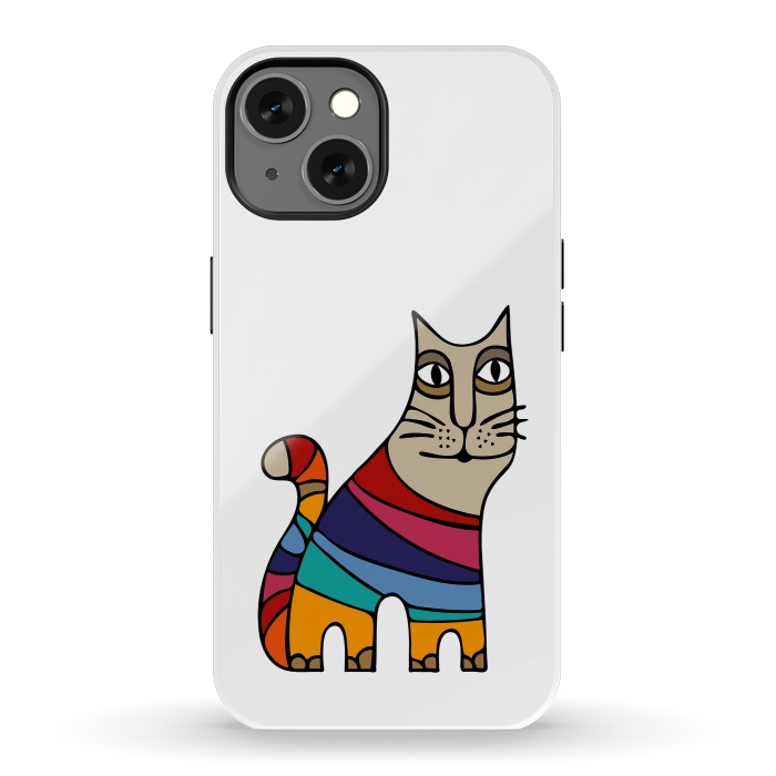 iPhone 13 StrongFit Magic Cat I by Majoih
