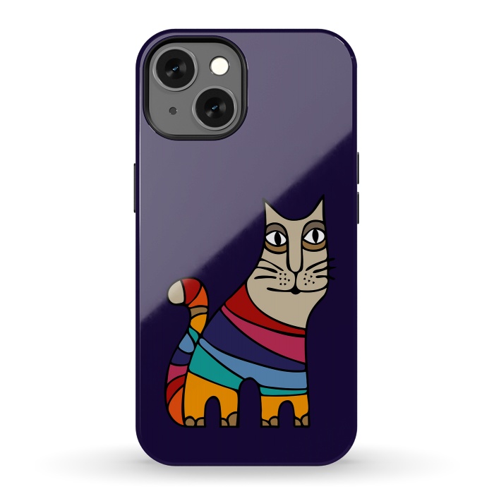 iPhone 13 StrongFit Magic Cat III by Majoih