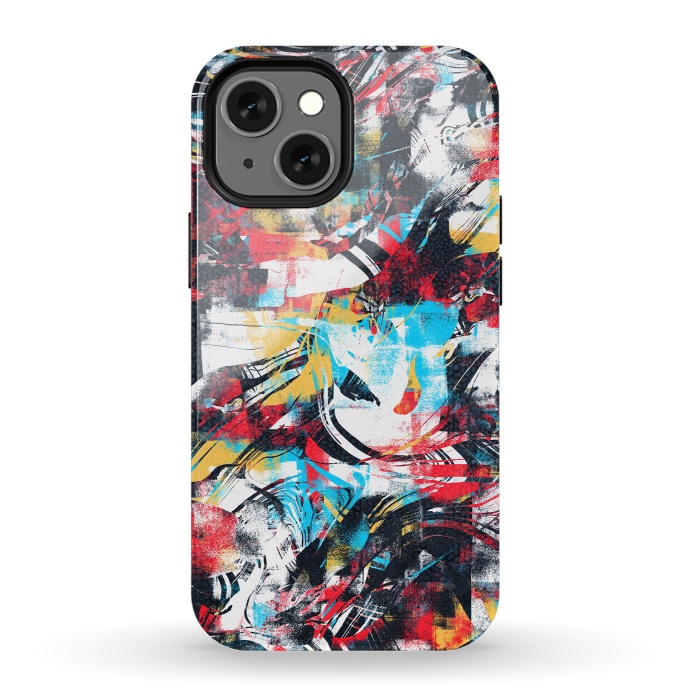 iPhone 13 mini StrongFit Abstract Flow II by Art Design Works