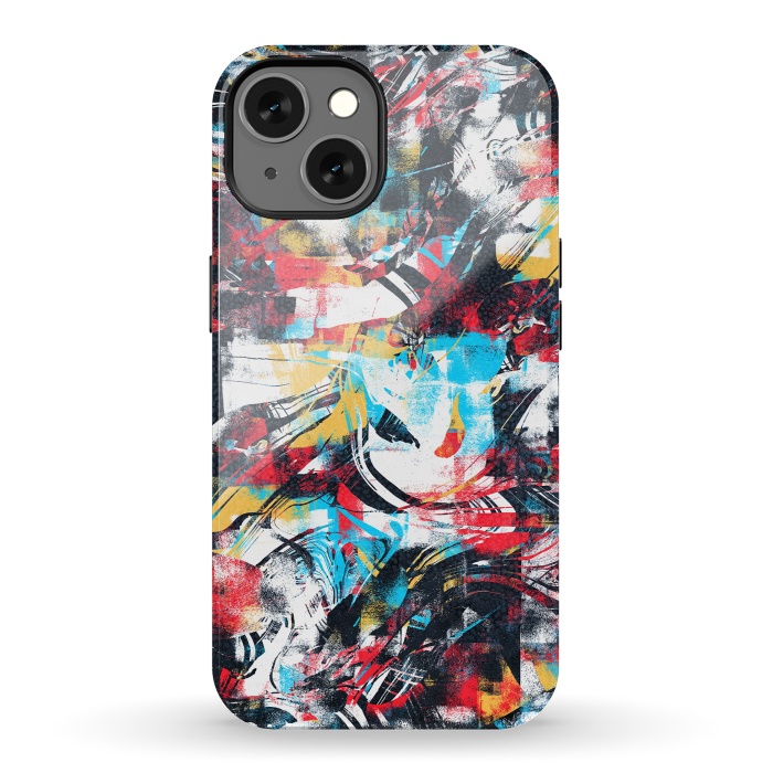 iPhone 13 StrongFit Abstract Flow II by Art Design Works