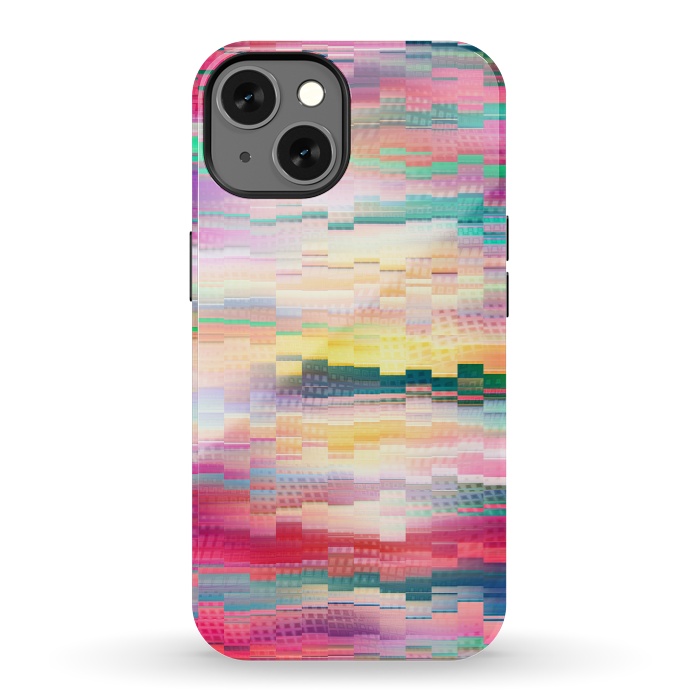 iPhone 13 StrongFit Abstract Vivid Pattern by Art Design Works