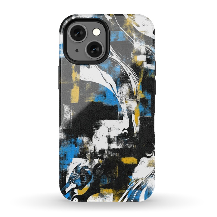 iPhone 13 mini StrongFit Abstract Flow I by Art Design Works