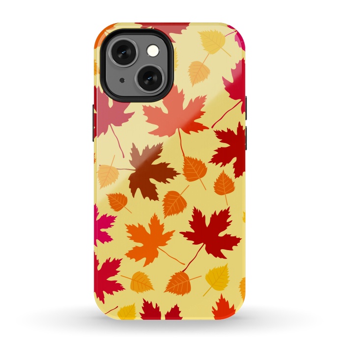 iPhone 13 mini StrongFit Autumn Comes Covering The Leaves by ArtsCase