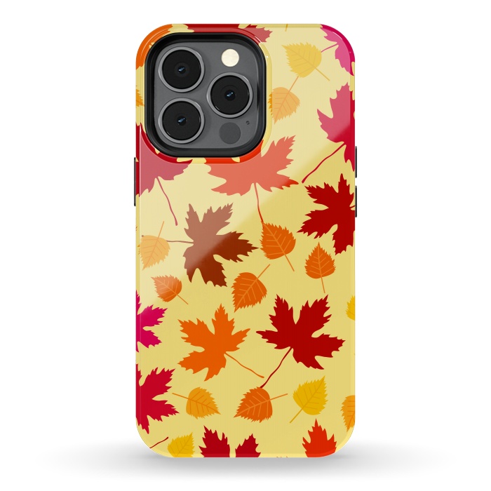 iPhone 13 pro StrongFit Autumn Comes Covering The Leaves by ArtsCase