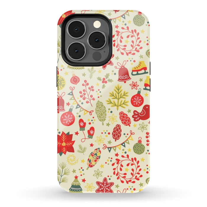 iPhone 13 pro StrongFit Beautiful bells for christmas by ArtsCase