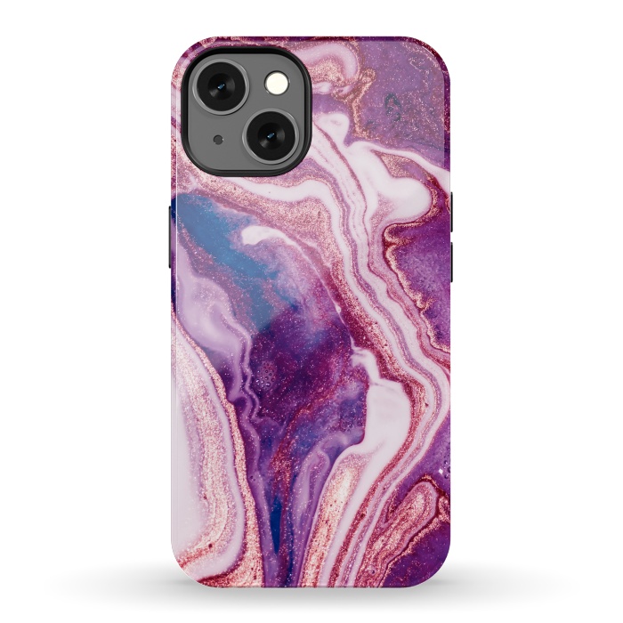 iPhone 13 StrongFit swirls of marble by ArtsCase