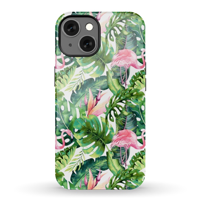 iPhone 13 StrongFit Flamingo Tropical || by Uma Prabhakar Gokhale