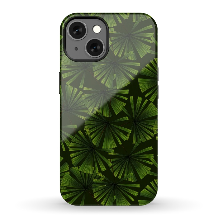 iPhone 13 StrongFit Palm leaves 2 by Katerina Kirilova