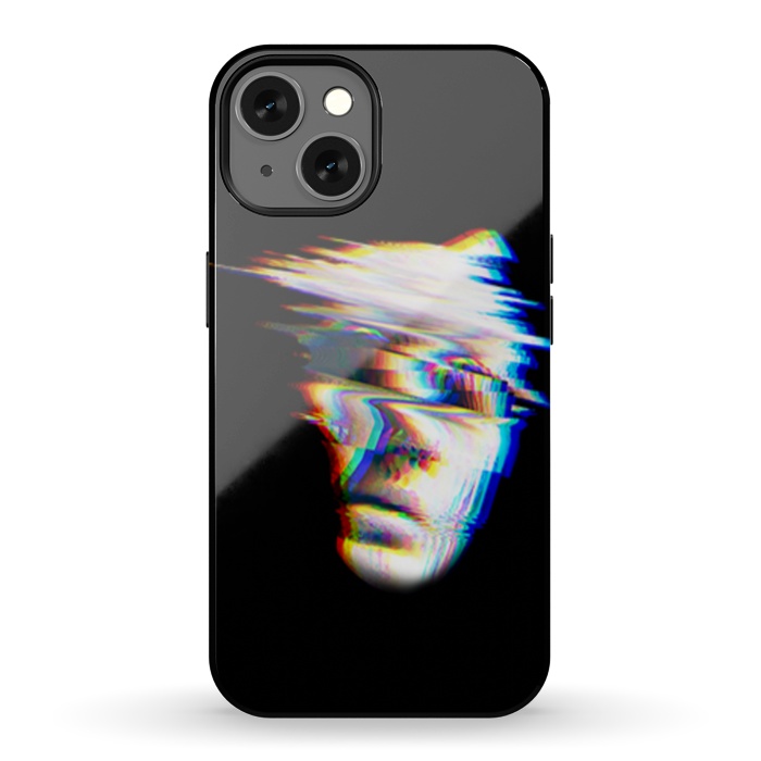 iPhone 13 StrongFit glitch horror face by haroulita