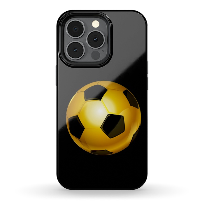 iPhone 13 pro StrongFit golden ball by haroulita